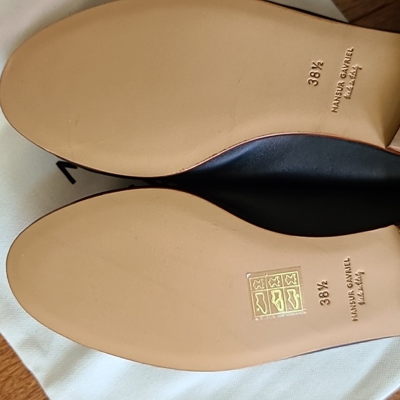 Mansur Gavriel Sock Loafer Black sz 38.5 - Picture 11 of 14